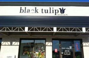 black tulip floral design odessa 320